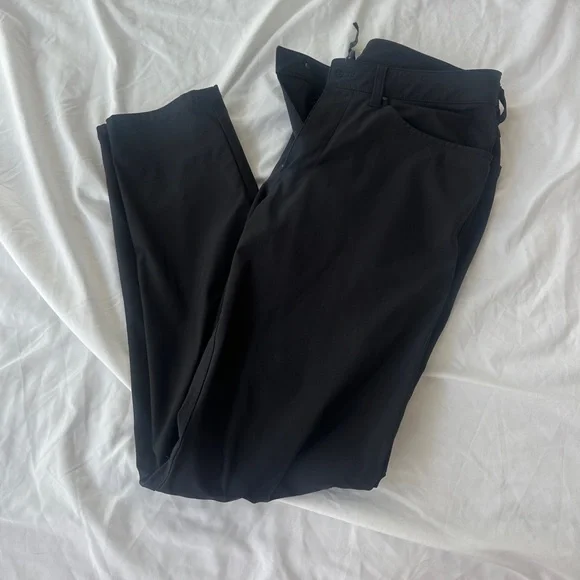 Lululemon men’s ABC Slim-Fit 5 Pocket Pant 32L Warpstreme casual dress pant